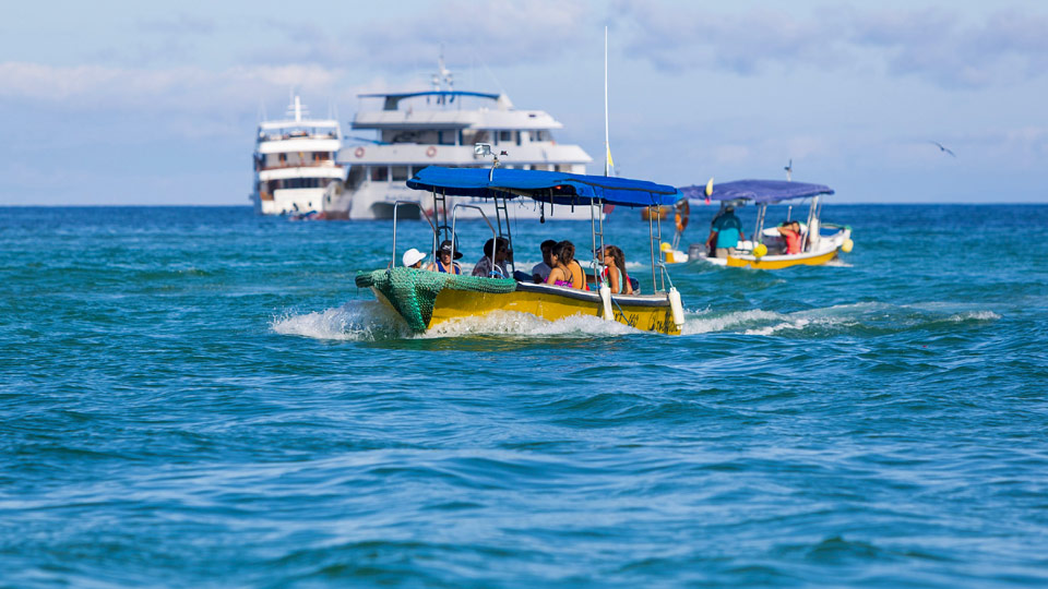 Von der Yacht aus Ausflüge mit kleinen Booten durch die sagenhafte Wasserlandschaft erleben - (Foto: ©Michel Piccaya/Shutterstock)