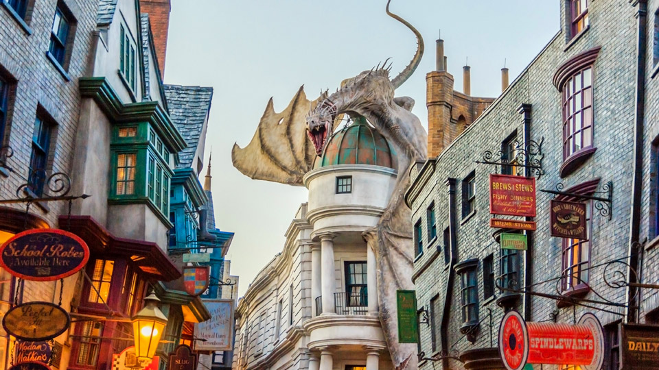 Die Wizzarding World of Harry Potter in Florida ist ein todsicherer Tipp für reisende Potter-Fans - (Foto:©NavinTar / Shutterstock)