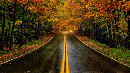 Straße zum Smuggler Notch in Vermont - (Foto: © Naphat Photography/Getty Royalty Free)