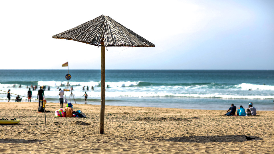 Idyllische Strandszene in Durban - (Foto: ©Angela Bax/EyeEm/Getty Images)