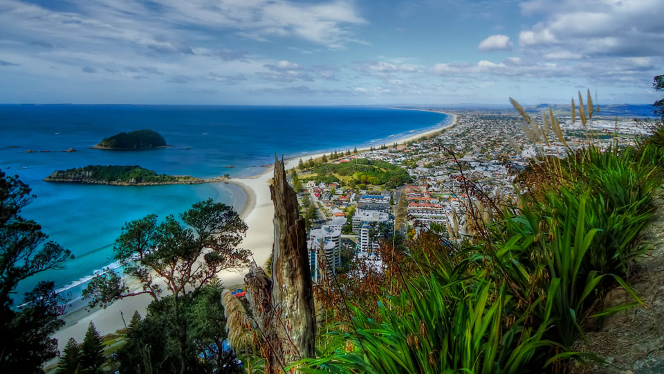 Mt. Maunganui in Tauranga - Maunganui bedeutet "großer Berg" - (Foto: © Jason Howe / Getty Images)