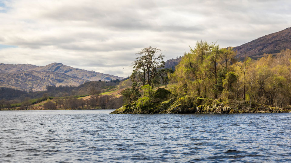 Blick über das Loch Tay © Stephan Goldmann