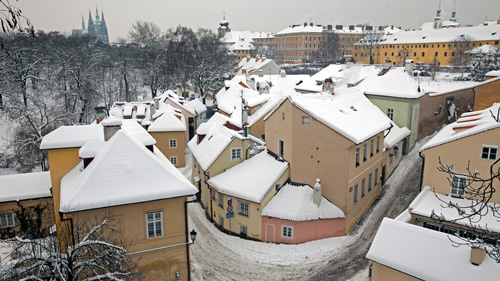 Kleine Gässchen im Viertel Nový Svet - (Foto: JosefHanus/ istock.com)