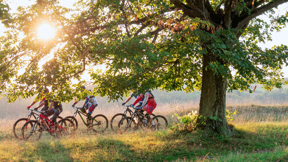 Herrlich fährt es sich entlang des Altmültal-Radweges - (Foto © DuMont Bildarchiv, Ernst Wrba)