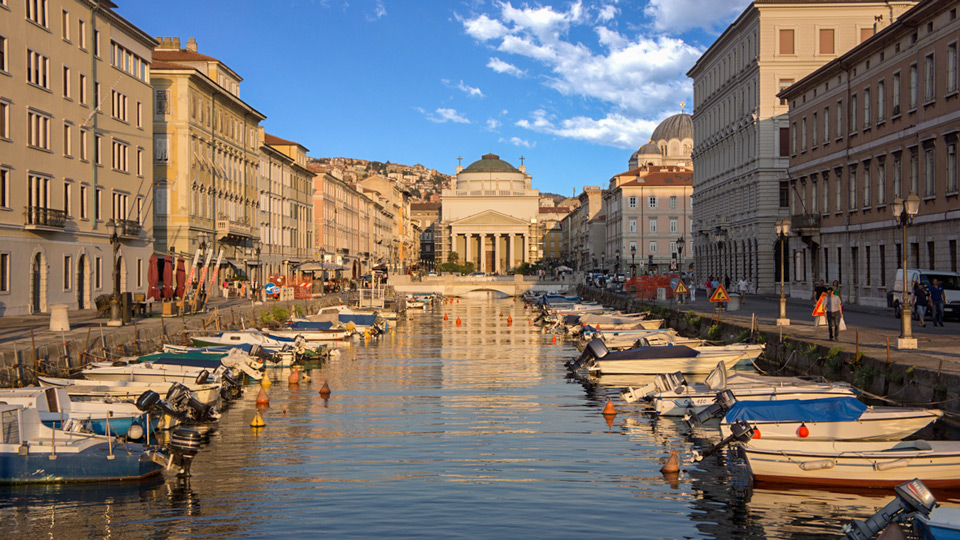 Der Canale Grande von Triest - (Foto: ©silvinar/istock.com) 