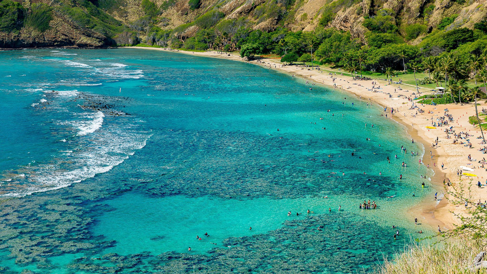 Hawaiis Hanauma Bay bietet hervorragende Bedingungen zum Schnorcheln - (Foto: ©Pung/Shutterstock)
