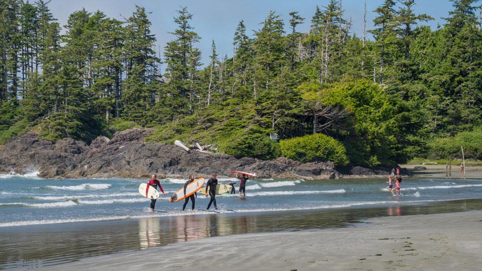 Der Long Beach mit seinen elf Kilometern ist der längste Strand Tofinos, er gehört zum Pacific Rim Nationalpark Reserve - (Foto: © Chase Clausen/Shutterstock)