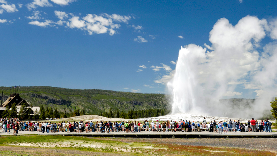 In vielen US-Nationalparks, insbesondere in Yellowstone, ist die Zahl der Besucher drastisch gestiegen - (Foto: © VCNW/Getty Images)