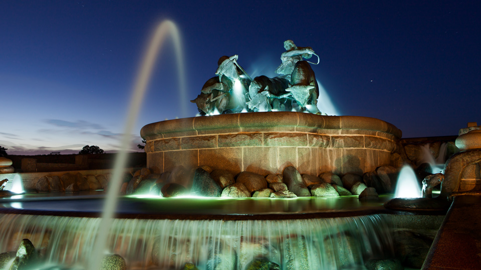 Beeindruckendes Wahrzeichen: der Gefion-Brunnen an der Harbourside Promenade - (Foto: ©NMelander/Istock.com)