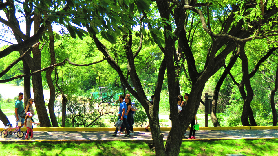 Spaziergänger im Costanera Sur Ecological Reserve Park in Buenos Aires - (Foto: © Natalia SO / Getty Images)