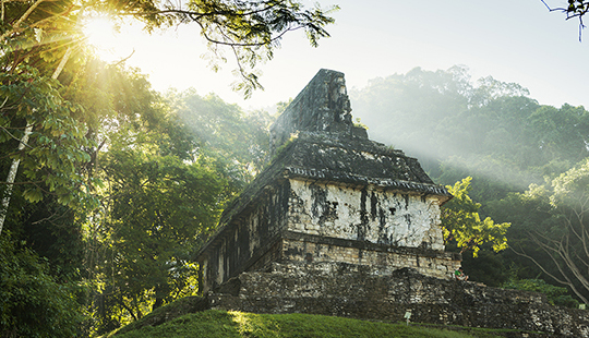 Maya-Tempel in Mexiko