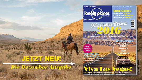 Lonely Planet Traveller Dezember 2015