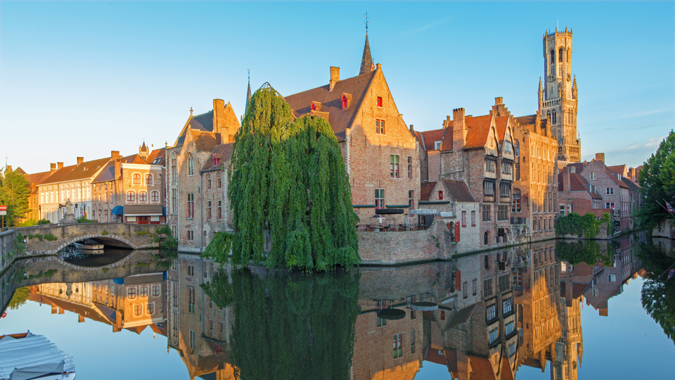 Die schöne Altstadt von Brügge © Sedmak