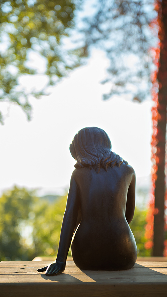 Ekebergparken, © Ivar Kvaal, Pressebild Ekebergparken, Skulptur von Guy Buseyne