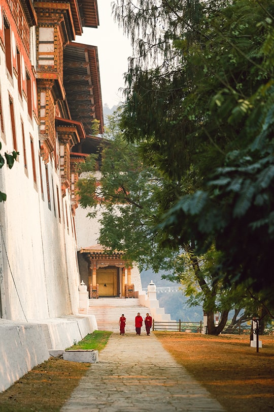 Kloster in Bhutan,©Simon Buxton