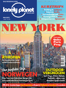 Mai-Ausgabe Lonely Planet Traveller