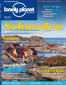 Cover Lonely Planet Juni 2015