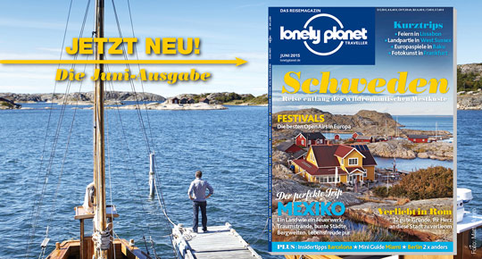 Lonely Planet Traveller Cover Schweden