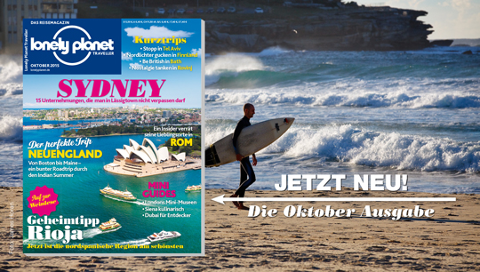 Lonely Planet Traveller Ausgabe Oktober 2015