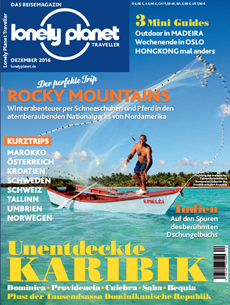 Cover Lonely Planet Traveller Dezember 2016