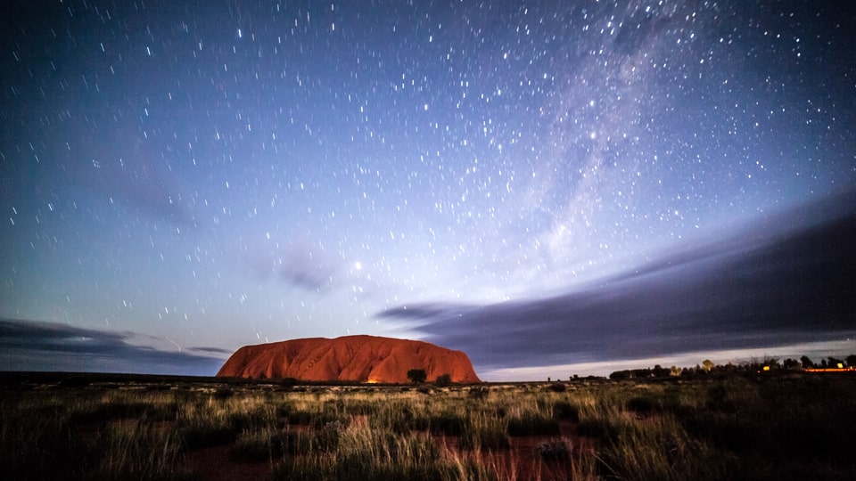 Spektakulärer Sternenhimmel im Red Centre, ©swissmediavision/istock