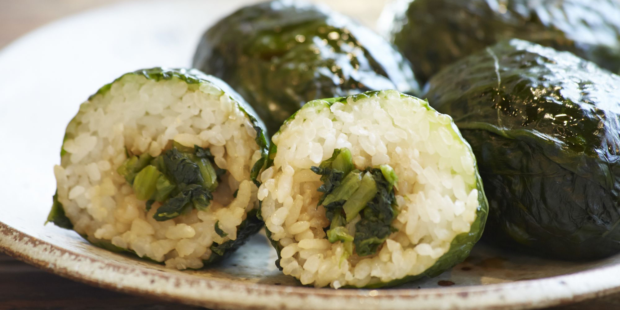 Mehari Sushi: Reis in Senfblättern ©JNTO