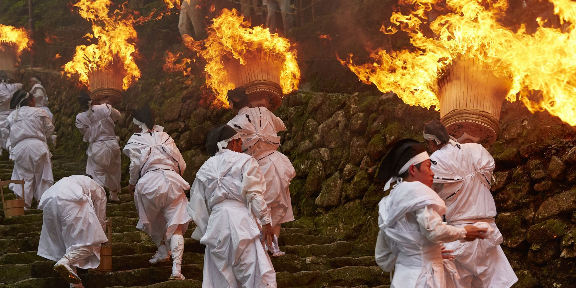 Feuerfest am Shinto-Schrein Nachi ©JNTO