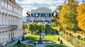 Der wunderschöne Mirabellgarten mit der Festung im Hintergrund ©canadastock/Shutterstock